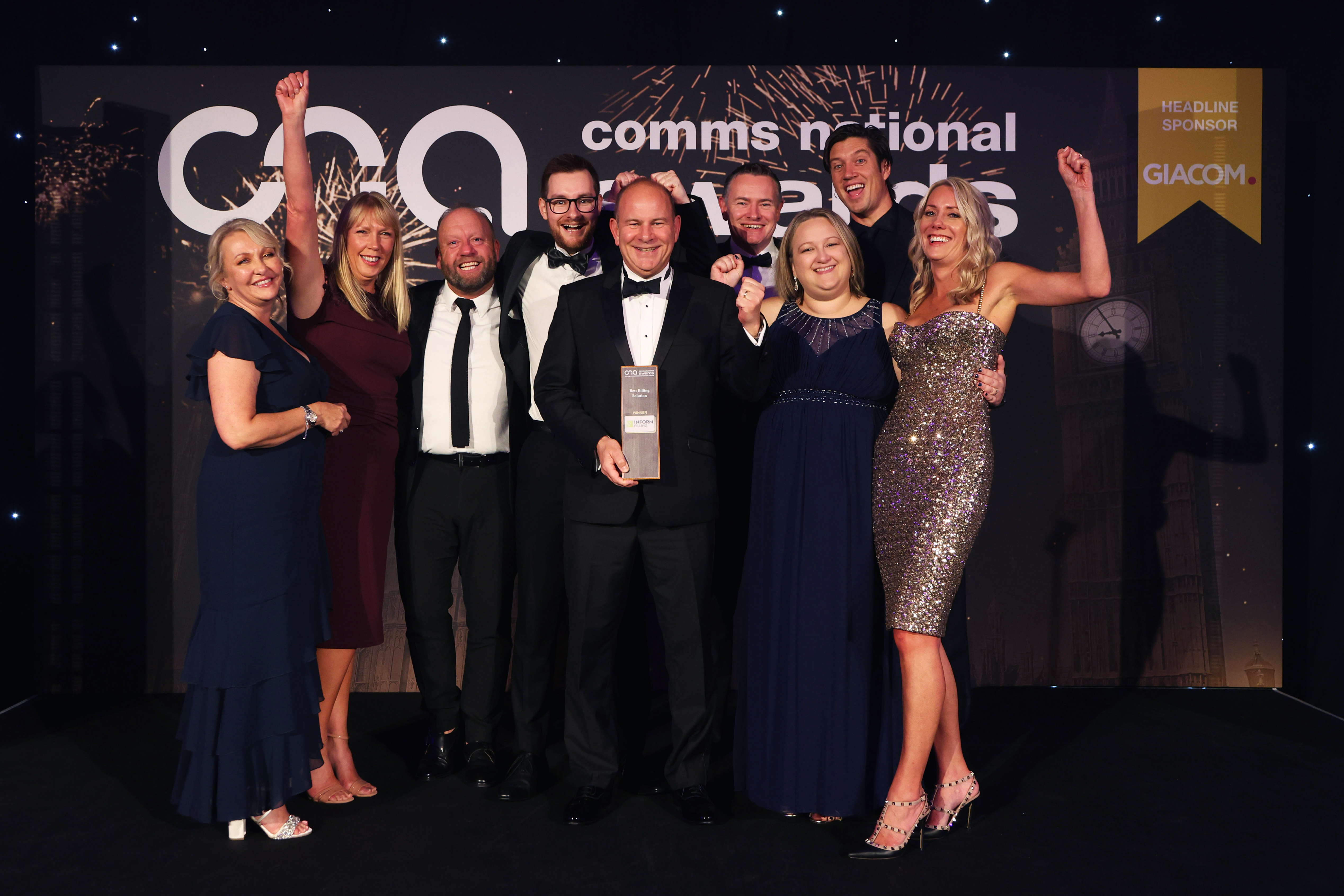 Winners from the Comms National Awards 2023